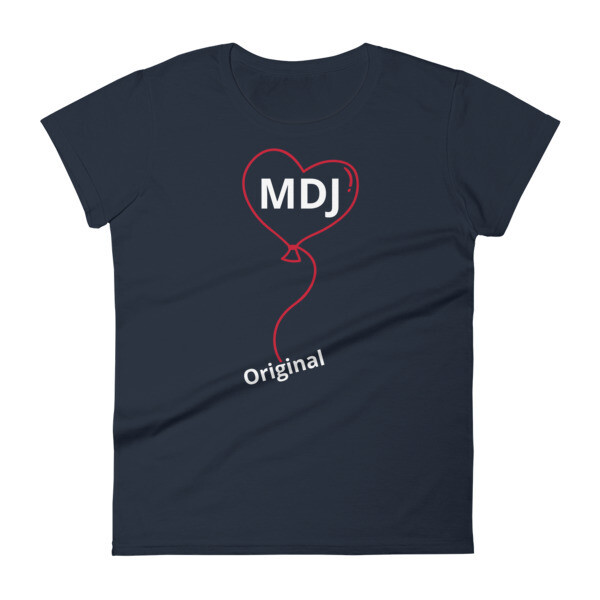 MDJ original balloon logo Women&#39;s short sleeve t-shirt