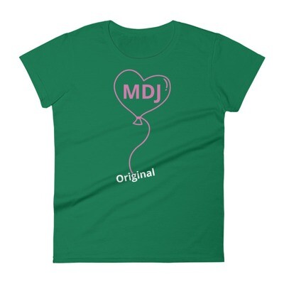 MDJ Original balloon logo  Women's short sleeve t-shirt