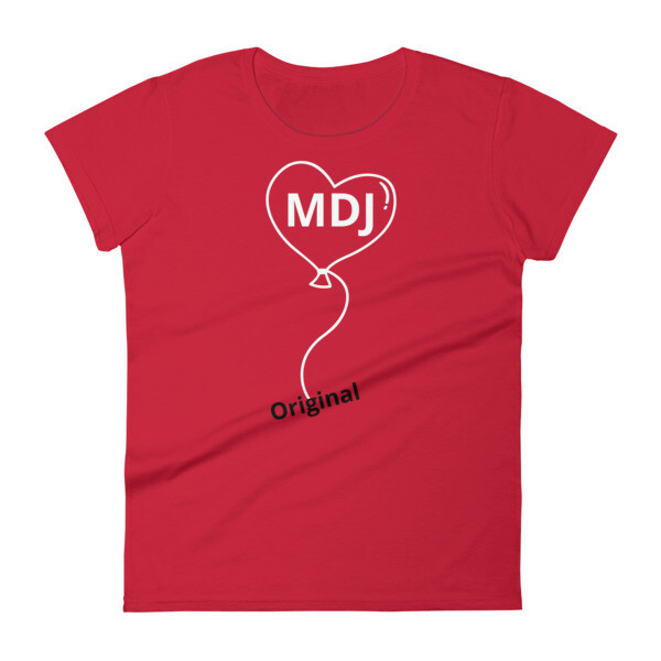MDJ Original balloon logo  Women&#39;s short sleeve t-shirt