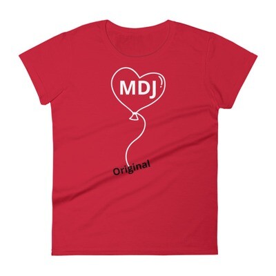 MDJ Original balloon logo Women's short sleeve t-shirt