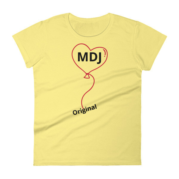 MDJ Original balloon logo Women&#39;s short sleeve t-shirt