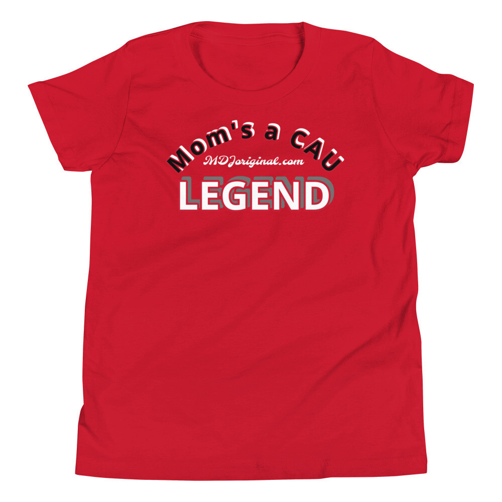 Mom's Legend Youth Short Sleeve T-Shirt