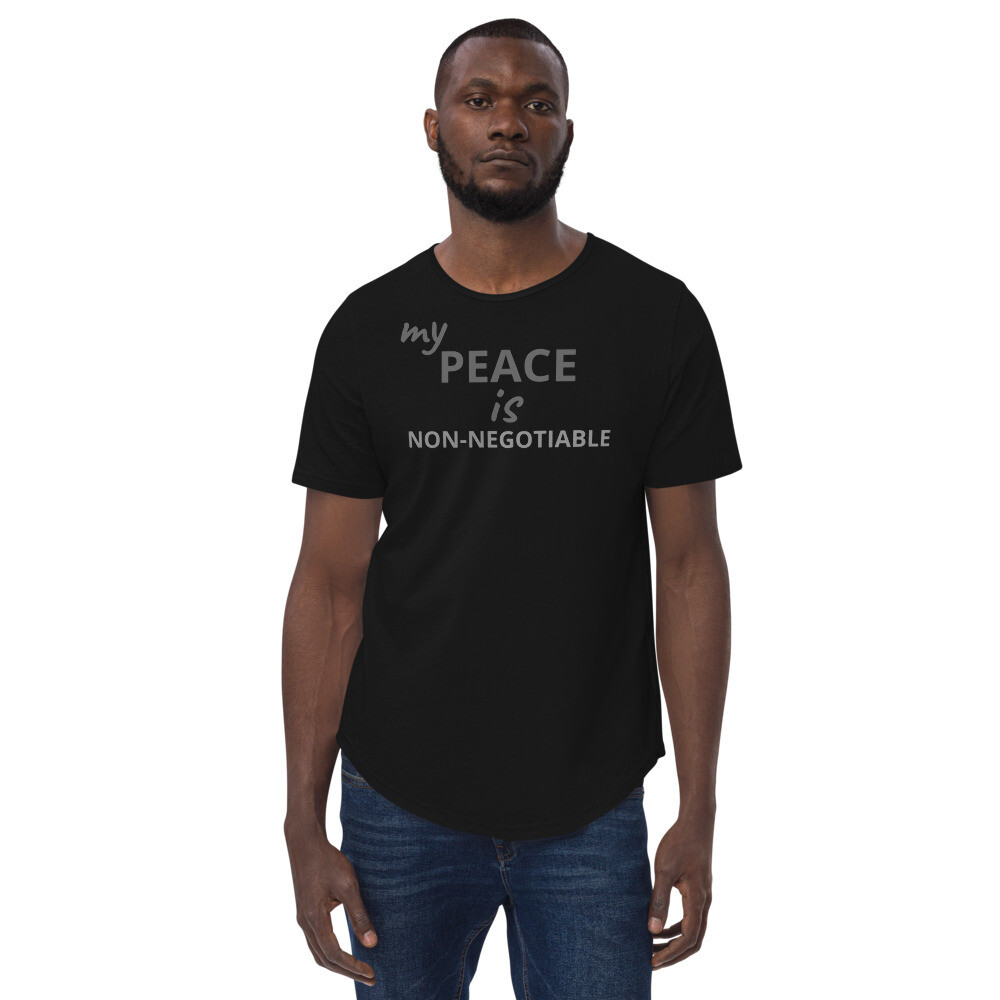 My PEACE Men's Curved Hem T-Shirt