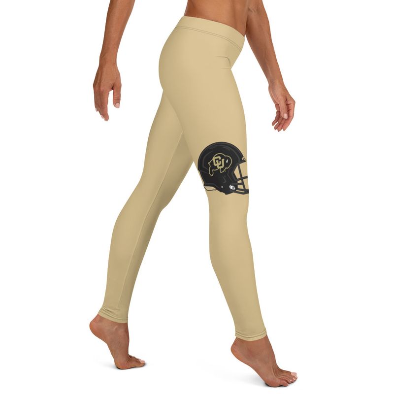 CU Vegas Gold Black Helmet Leggings