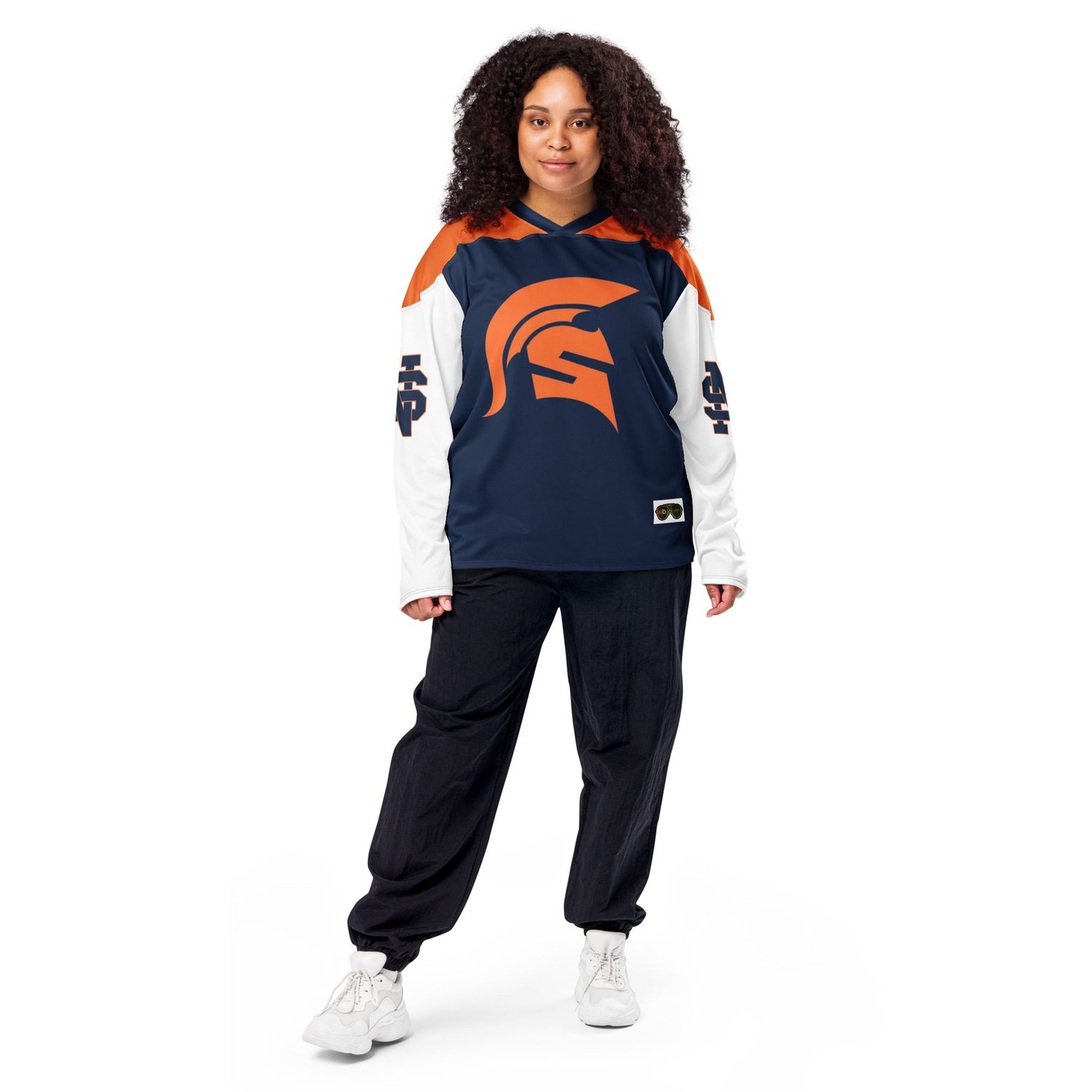 North Springs HS Recycled hockey style fan jersey