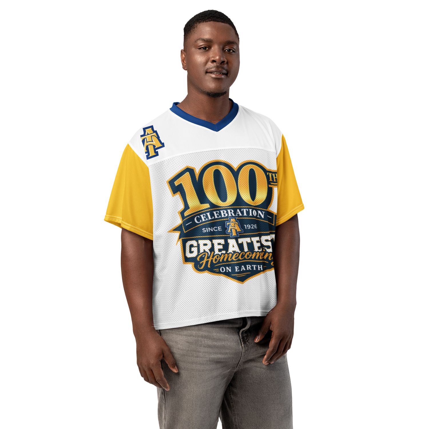 GHOE 100th Boxy football jersey