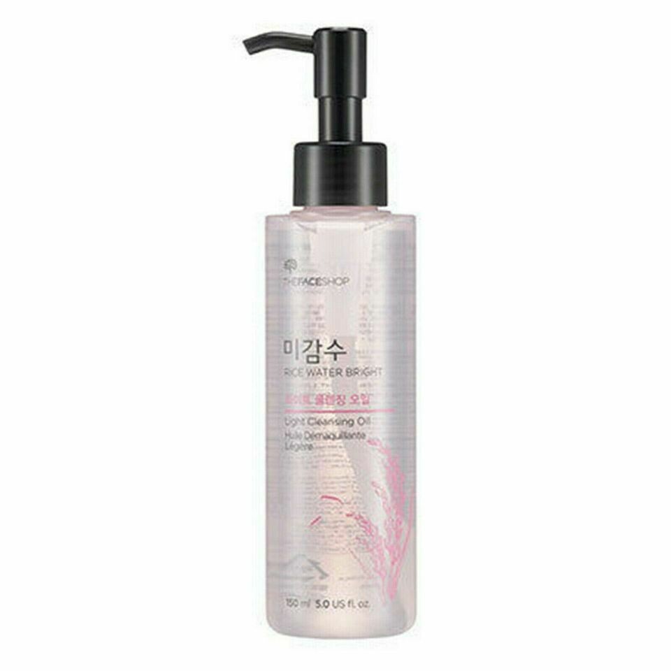 The Face Shop Rice Water Bright Cleansing (Huile légère / riche / Son / Nettoyant moussant)
THE FACE SHOP Nettoyant Moussant Brillant Eau de Riz 150 ml