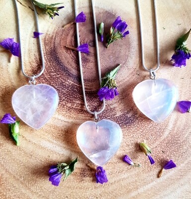 Angel aura heart & spiral pendants Angel aura heart & spiral pendants