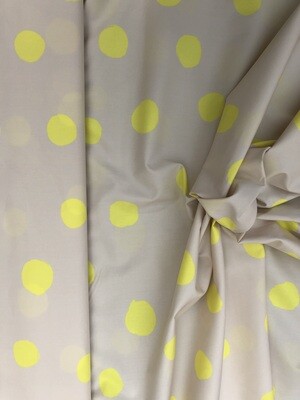 Katoen beige gele bol
