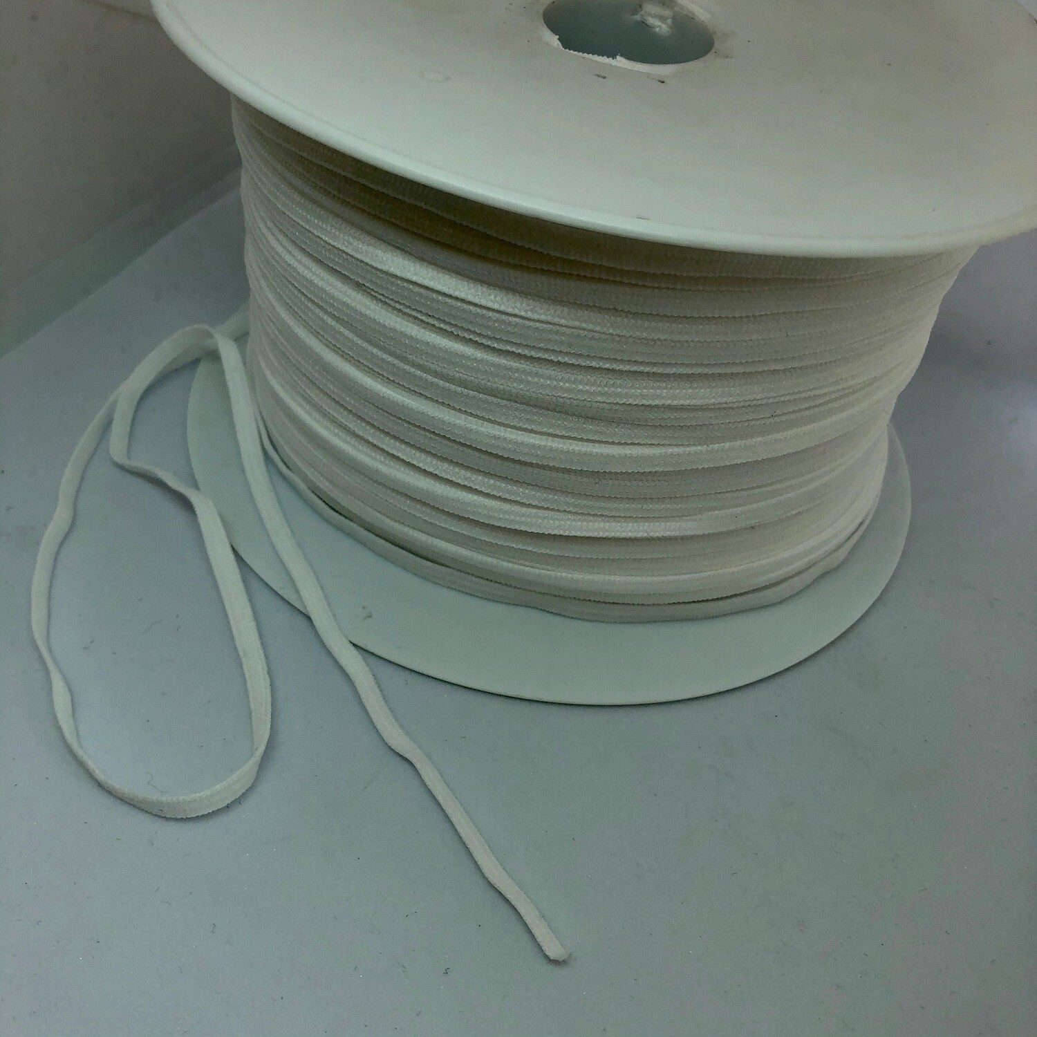 Elastiek soepel 4mm wit