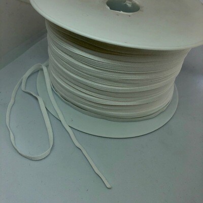 Elastiek soepel 4mm wit