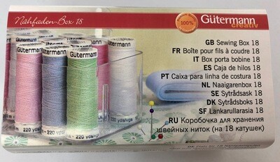 Gütermann naaigaren box 12, 18 of 27