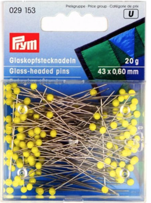 Glaskopspelden 43x0,60mm - Prym U