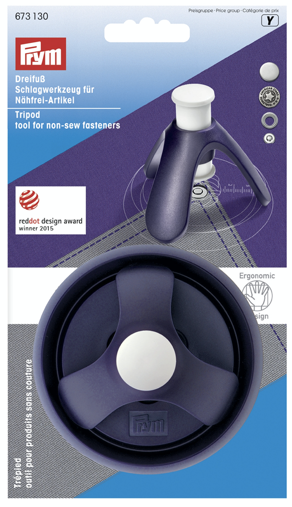 Drievoet gereedschap voor vernietbare producten - Prym X