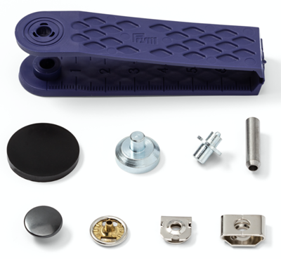 Broekhaken en -staafjes, Zilver, 13mm - Prym X