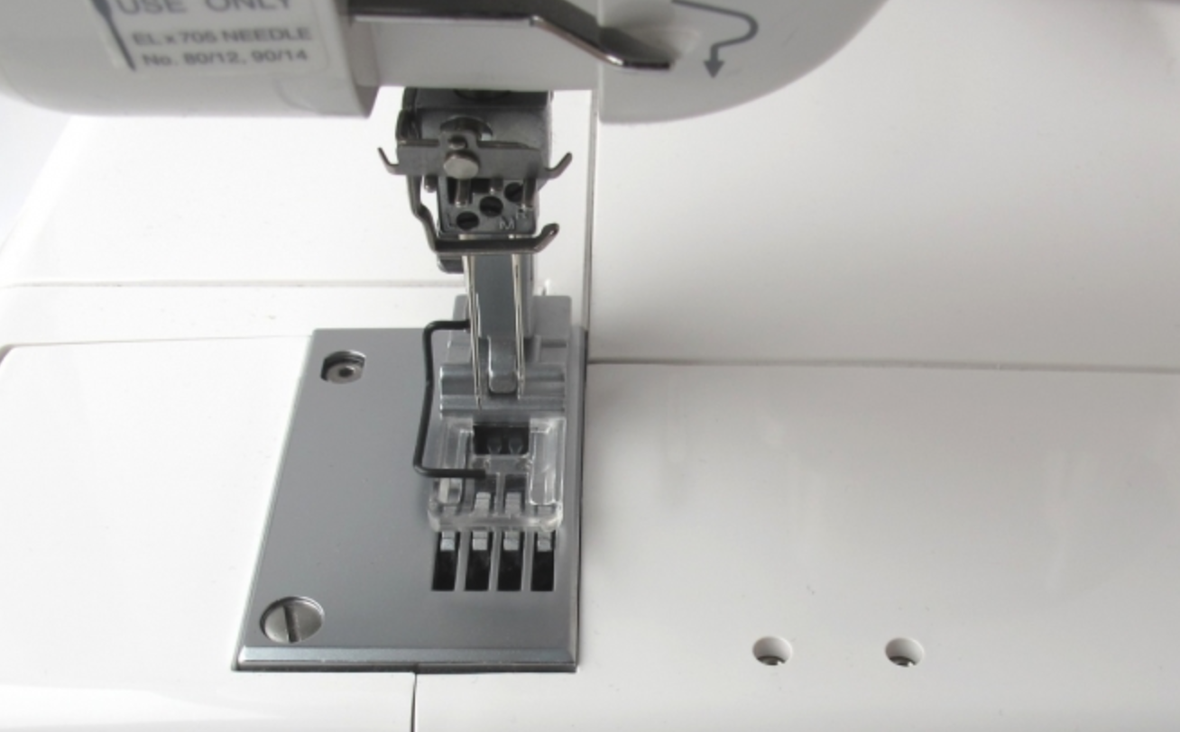 Transparante naaivoet Janome CoverPro