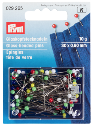 Glaskopspelden 30x0,60mm - Prym K