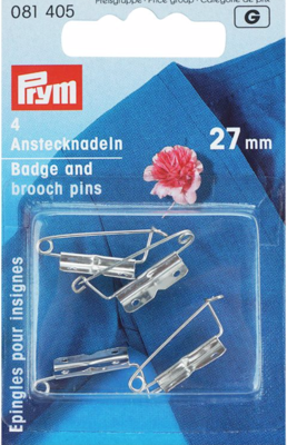 4 aansteek naalden / Corsage spelden - Prym G