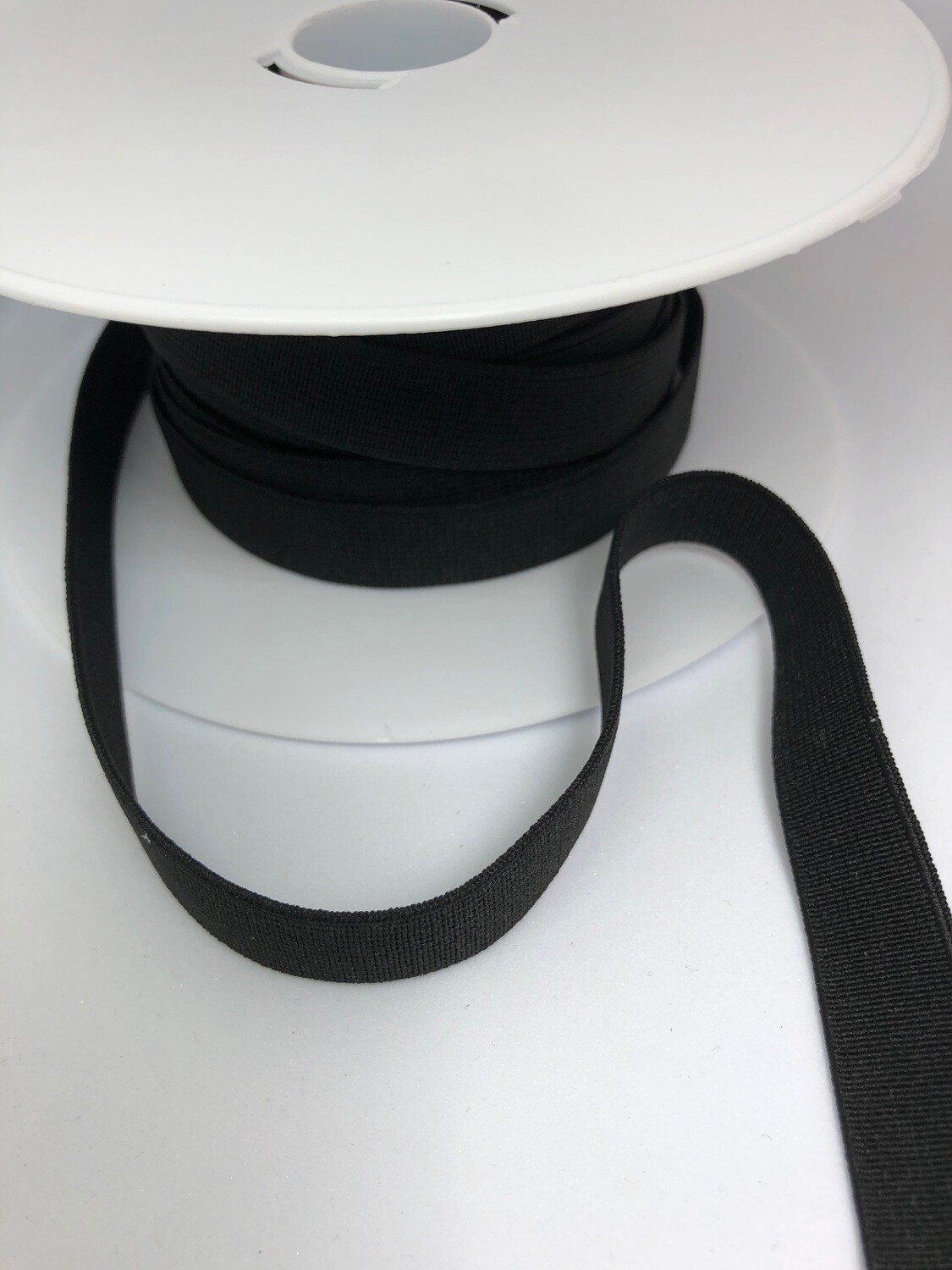 Elastiek klasse 19 zwart 1,5cm
