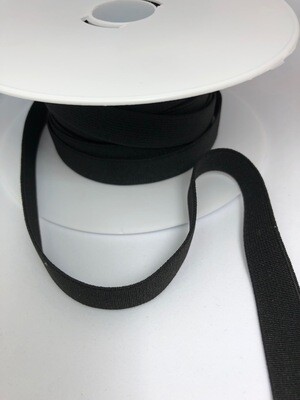 Elastiek klasse 19 zwart 1,5cm