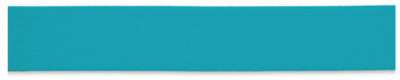 Taille elastiek turquoise 38mm