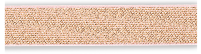 Taille elastiek rozegoud 2,5cm