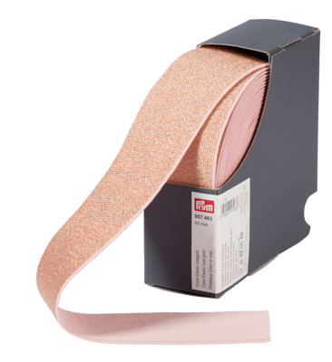 Taille elastiek rozegoud 5cm