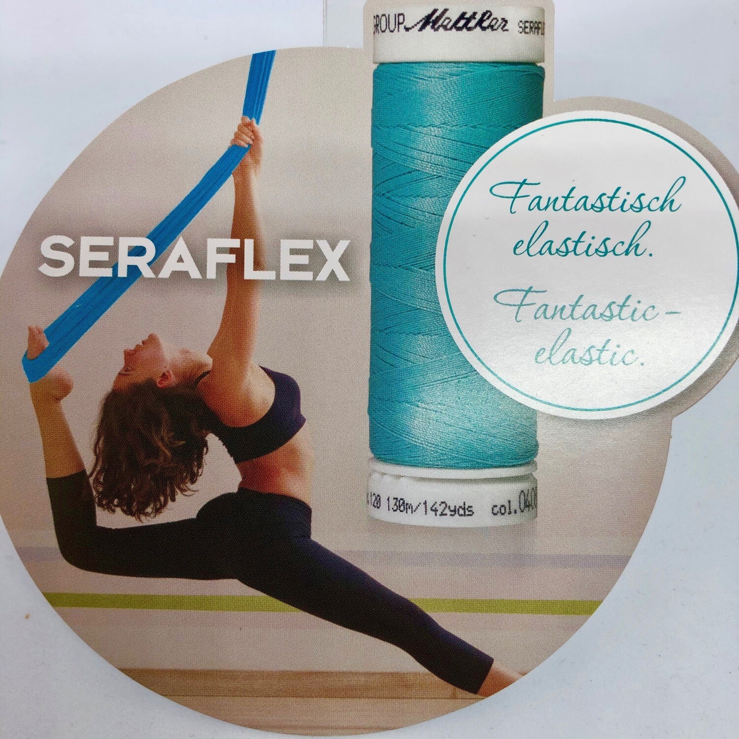 Seraflex elastisch naaigaren Amann Mettler