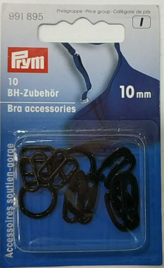 BH Accessoires - zwart - 10mm - Prym I
