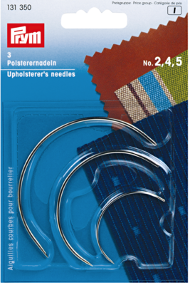 Gebogen stoffeerdersnaalden No.2,4,5 -  Prym I