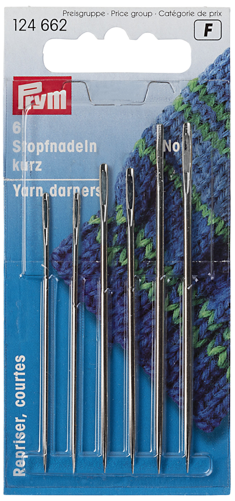 Stopnaalden kort No. 5/0-1/0 - Prym F