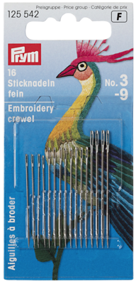 Crewelnaalden No. 3-9 - Prym F