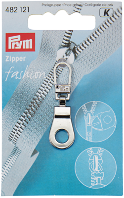 Ritsenschuiver - zilver - Prym K