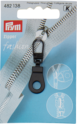 Ritsenschuiver - zwart - Prym K
