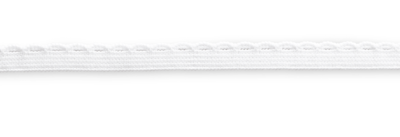 Kant Elastiek wit - 10mm - Prym K