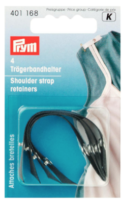Schouderband houders - zwart - Prym K