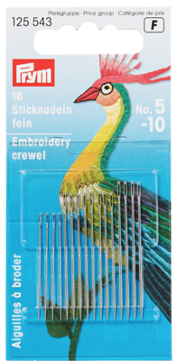 Crewelnaalden No.5-10 - Prym F