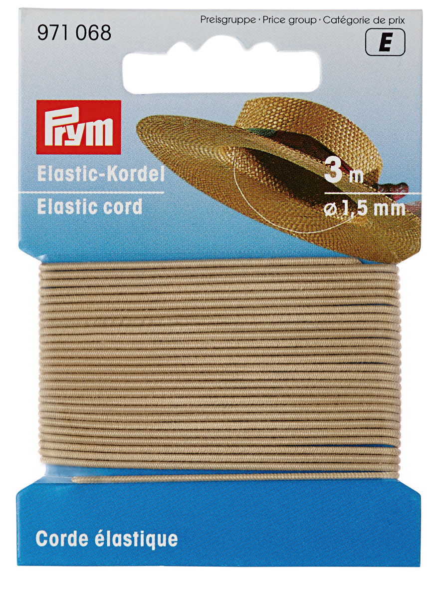Elastisch koord Ecru 1,5mm - Prym E