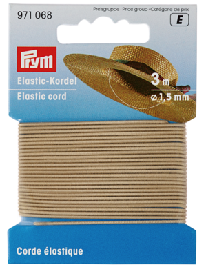 Elastisch koord Ecru 1,5mm - Prym E