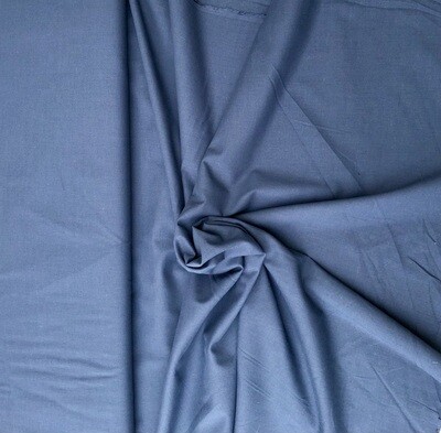 Katoen marine blauw