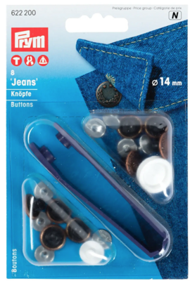 Jeans Knopen - koper - 14mm - Prym N