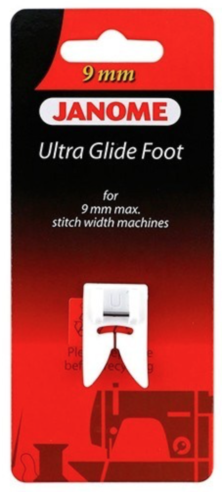 Glijvoet 9mm Janome