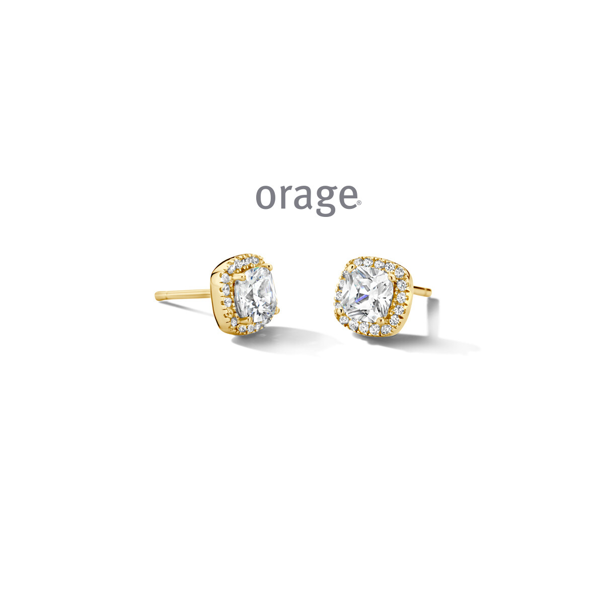 Orage oorbellen