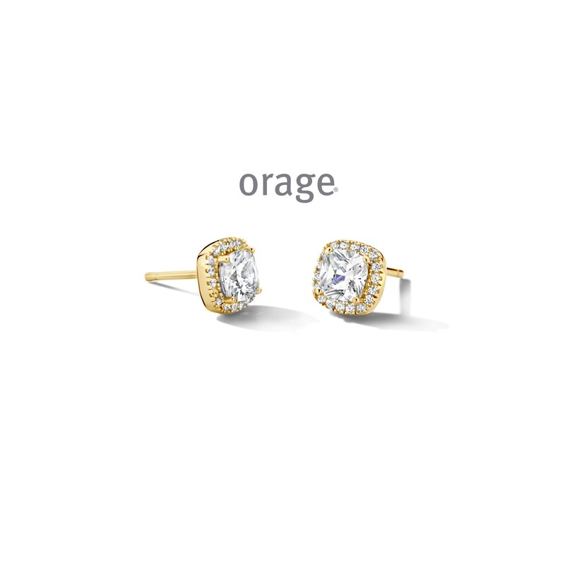 Orage oorbellen