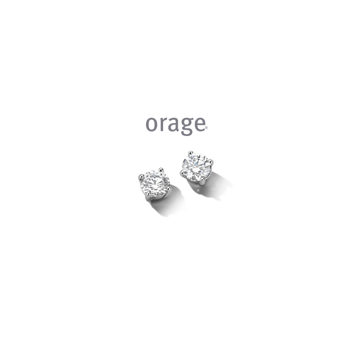 Orage oorbellen