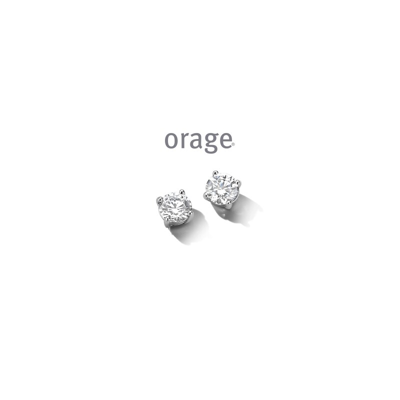 Orage oorbellen