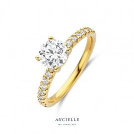Aucielle ring lab grown diamond