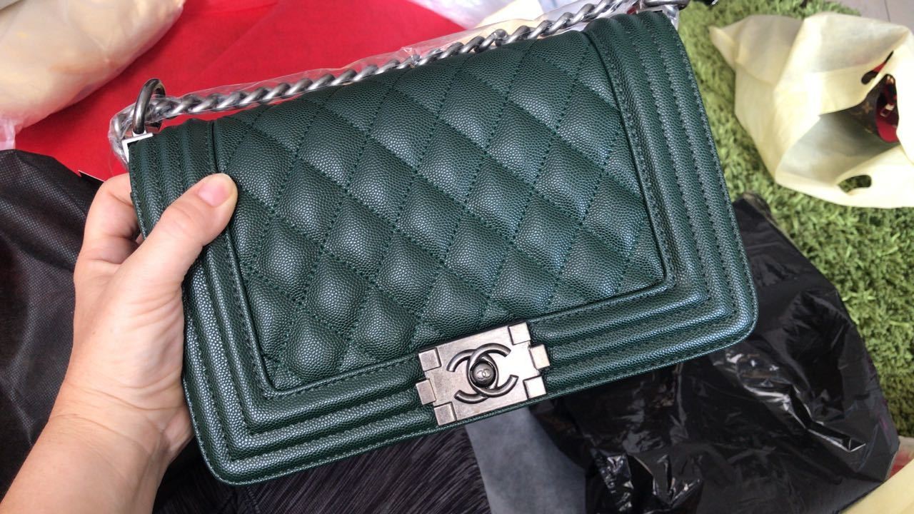 CARTERA CHANEL VERDE