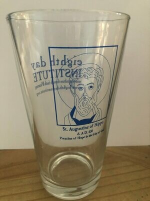 St Augustine of Hippo Pint Glass
