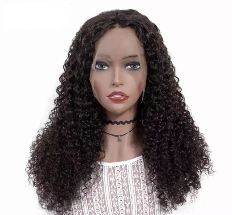 9A Mongolian Kinky Curly Frontal Unit